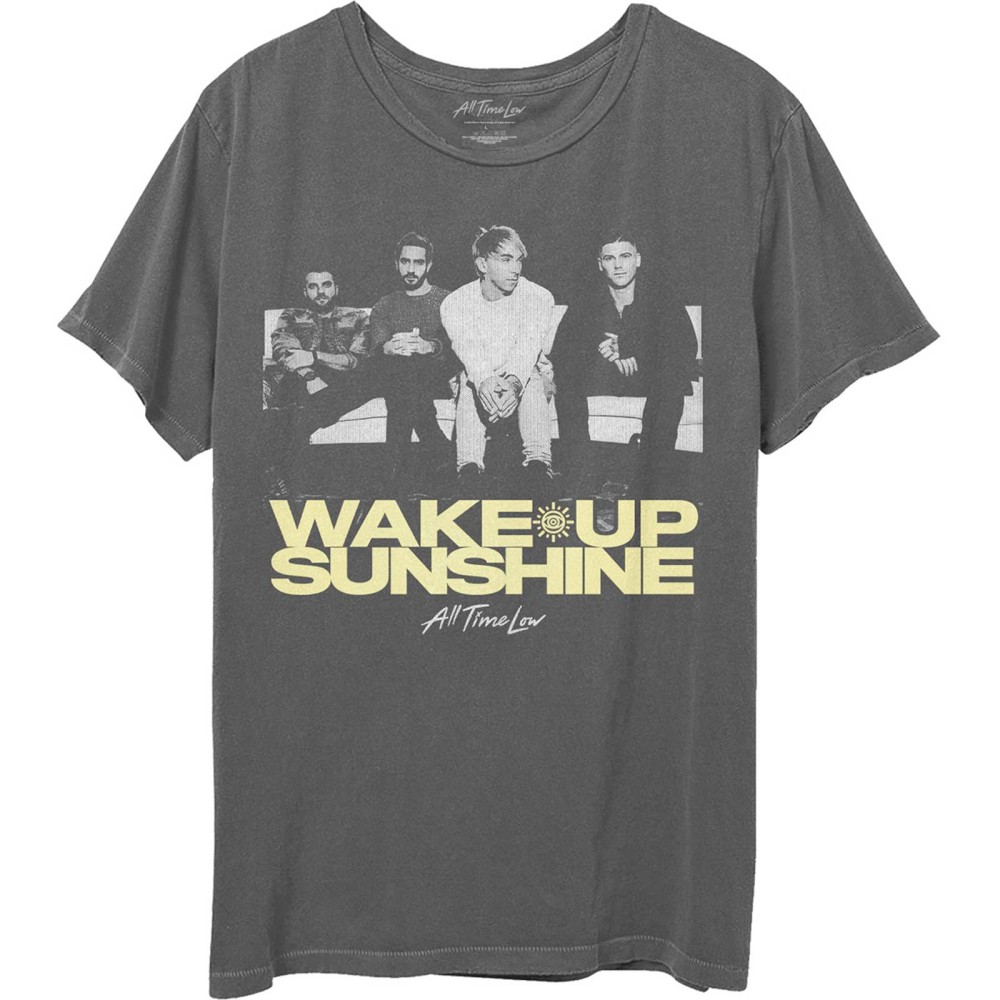 All Time Low - Faded Wake Up Sunshine Heren Tshirt - Grijs